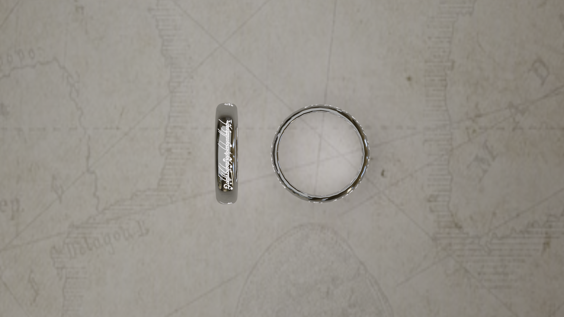 Rhodium Gravur Detail 3